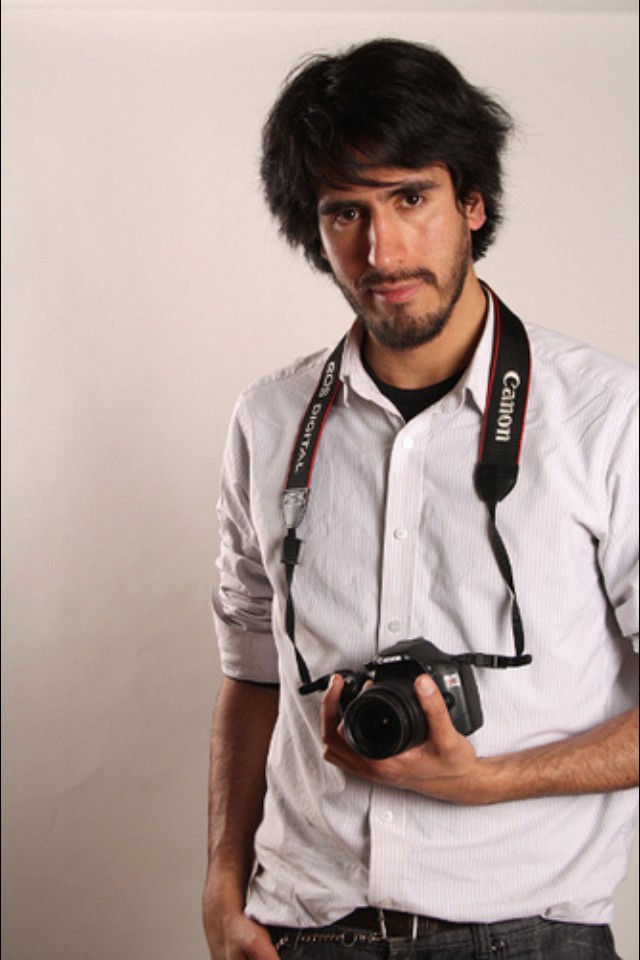 Gonzalo A. Arenas Flores - Retrato Gonzalo A. Arenas Flores del 2011 cuando estudiaba fotografía.
